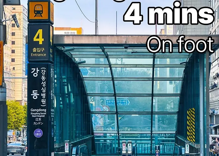 Appartamento Yong Retreat 4 Min To Subway Near Kspo Seul